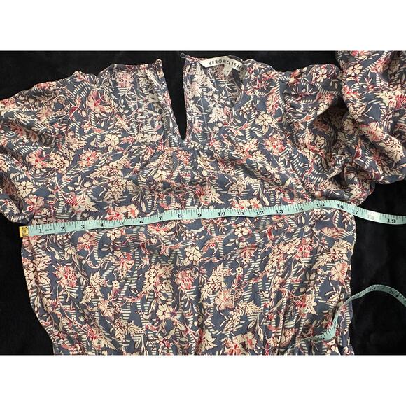 VERONICA BEARD $648 GARA FLORAL PLEATED MINIDRESS 2 - Picture 4 of 11